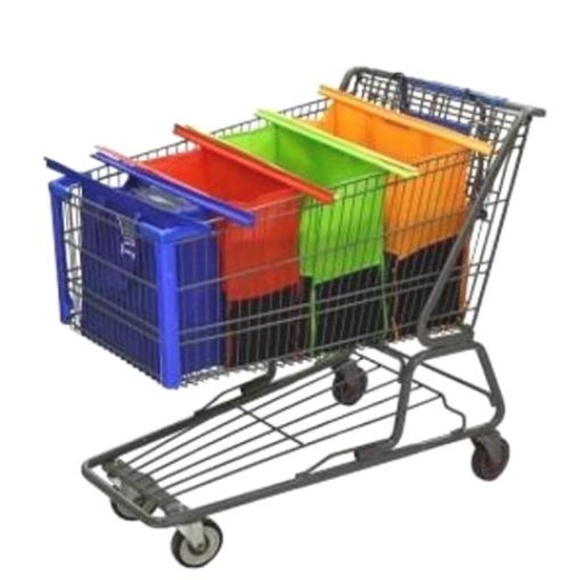 WhozzEco Other - WhozzEco Shopping Cart Bags, Set of 4